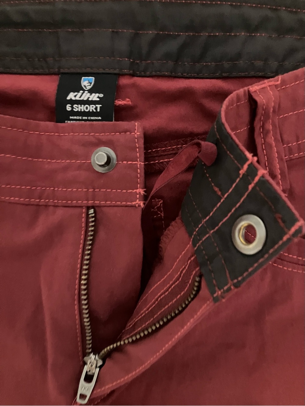 Kühl women’s burgundy size 6 SHORT - Picture 11 of 11